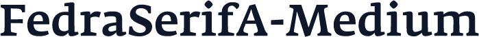 FedraSerifA-Medium