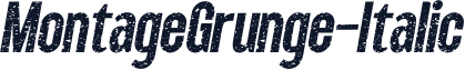 MontageGrunge-Italic