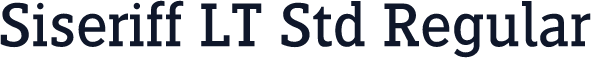 Siseriff LT Std Regular