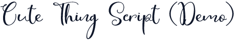 Cute Thing Script (Demo)