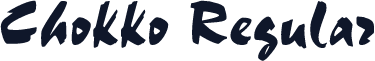 Chokko Regular