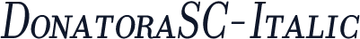 DonatoraSC-Italic