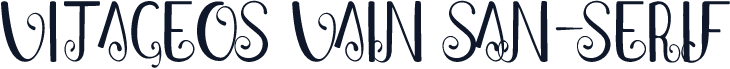 VITAGEOS VAIN SAN-SERIF