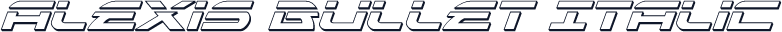 Alexis Bullet Italic