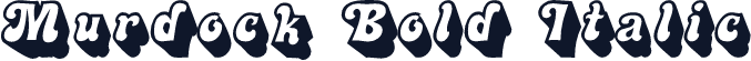 Murdock Bold Italic