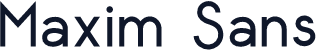 Maxim Sans