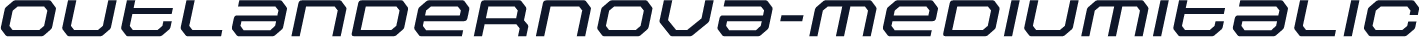 OutlanderNova-MediumItalic