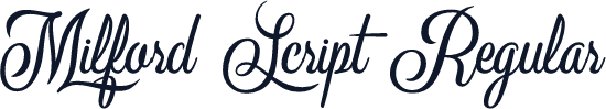 Milford Script Regular