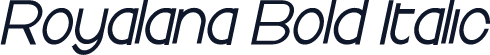 Royalana Bold Italic