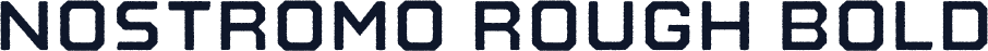 Nostromo Rough Bold