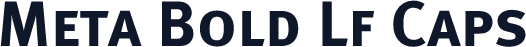 Meta Bold Lf Caps