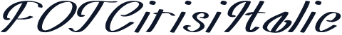 FOTCirisiItalic