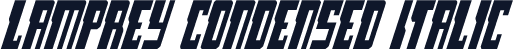 Lamprey Condensed Italic