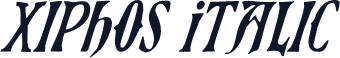 Xiphos Italic