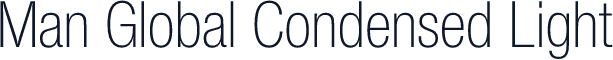 Man Global Condensed Light