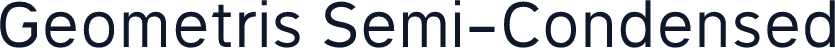 Geometris Semi-Condensed