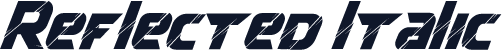 Reflected Italic