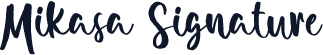 Mikasa Signature
