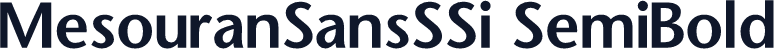 MesouranSansSSi SemiBold