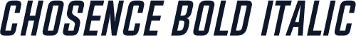 Chosence Bold Italic