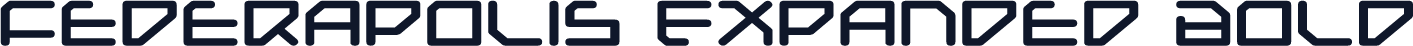 Federapolis Expanded Bold
