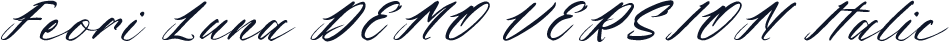 Feori Luna DEMO VERSION Italic
