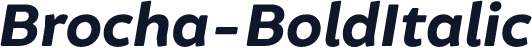 Brocha-BoldItalic