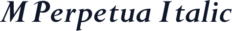 MPerpetua Italic