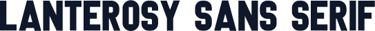 Lanterosy Sans Serif