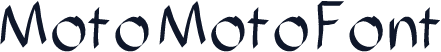 MotoMotoFont