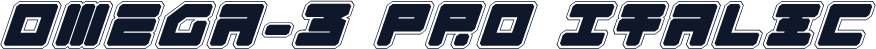 Omega-3 Pro Italic