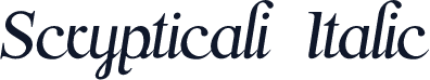 Scrypticali Italic