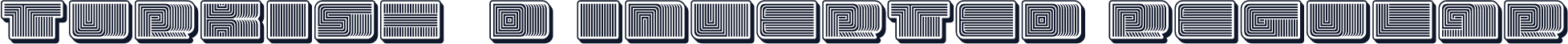 Turkish 3D Inverted Regular