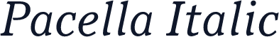 Pacella Italic
