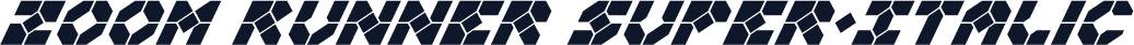 Zoom Runner Super-Italic