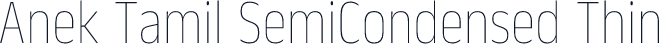 Anek Tamil SemiCondensed Thin