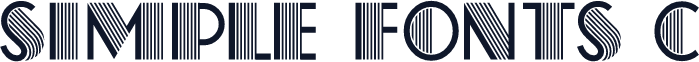 Simple Fonts C