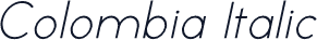 Colombia Italic