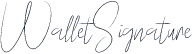 WalletSignature