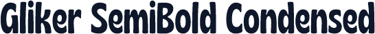 Gliker SemiBold Condensed