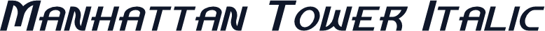 Manhattan Tower Italic