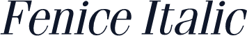 Fenice Italic