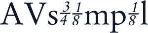 AVstempel