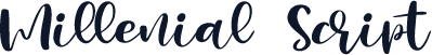 Millenial Script