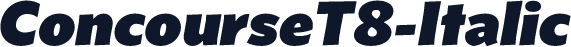 ConcourseT8-Italic