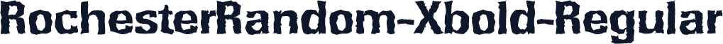 RochesterRandom-Xbold-Regular