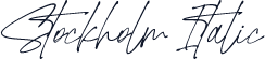 Stockholm Italic