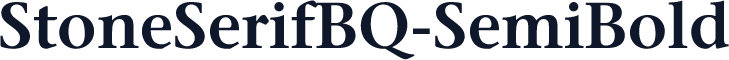 StoneSerifBQ-SemiBold