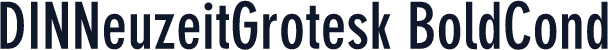 DINNeuzeitGrotesk BoldCond