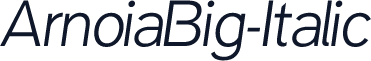 ArnoiaBig-Italic